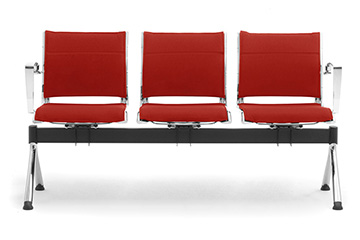 Moderne panche e sedute su trave braccioli ideali perarredo la sala attesa con gusto e stile Origami X
