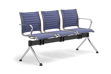 Panche e sedie dalla linea moderna ideali per arredo area comune ambulatorio, clinica e ospedale Origami Td